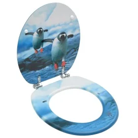 Toilet seat with MDF lid penguin design by vidaXL, Toilet and bidet seats - Ref: Foro24-146910, Price: 43,61 €, Discount: %