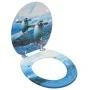 Toilet seat with MDF lid penguin design by vidaXL, Toilet and bidet seats - Ref: Foro24-146910, Price: 43,61 €, Discount: %