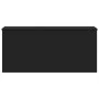 Caja de almacenaje madera de ingeniería negro 100x42x46 cm by , Storage trunks - Ref: Foro24-840661, Price: 95,32 €, Discount: %