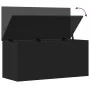 Caja de almacenaje madera de ingeniería negro 100x42x46 cm by , Storage trunks - Ref: Foro24-840661, Price: 95,32 €, Discount: %