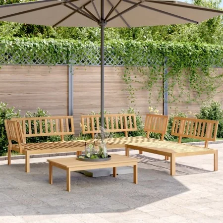 Garten-Palettensofa-Set, 4-teilig, Massivholz aus Akazie von , Outdoor-Sofas - Ref: Foro24-3209310, Preis: 463,65 €, Rabatt: %