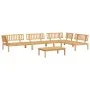 Set de sofás de palets de jardín 5 pzas madera maciza de acacia by , Outdoor sofas - Ref: Foro24-3209312, Price: 546,19 €, Di...