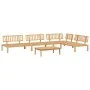 Set de sofás de palets de jardín 5 pzas madera maciza de acacia by , Outdoor sofas - Ref: Foro24-3209304, Price: 531,34 €, Di...