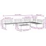 Set de sofás de palets de jardín 5 pzas madera maciza de acacia by , Outdoor sofas - Ref: Foro24-3209304, Price: 531,34 €, Di...
