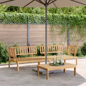 Sofás de esquina de palets de jardín 2 uds madera maciza acacia by , Outdoor sofas - Ref: Foro24-3209306, Price: 278,92 €, Di...