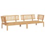 Sofás de esquina de palets de jardín 2 uds madera maciza acacia by , Outdoor sofas - Ref: Foro24-3209306, Price: 315,77 €, Di...