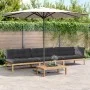 Set de sofás de palets de jardín y cojines 4 pzas madera acacia by , Outdoor sofas - Ref: Foro24-3209325, Price: 670,32 €, Di...
