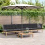 Set de sofás de palets de jardín y cojines 4 pzas madera acacia by , Outdoor sofas - Ref: Foro24-3209325, Price: 677,19 €, Di...