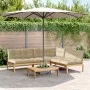 Set de sofás de palets de jardín y cojines 4 pzas madera acacia de , Sofás de exterior - Ref: Foro24-3209333, Precio: 619,57 ...