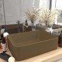 Luxus-Waschbecken aus mattweißer Keramik 41x30x12 cm von vidaXL, Sinkt - Ref: Foro24-147051, Preis: 49,88 €, Rabatt: %