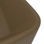 Luxus-Waschbecken aus mattweißer Keramik 41x30x12 cm von vidaXL, Sinkt - Ref: Foro24-147051, Preis: 49,88 €, Rabatt: %