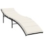Tumbonas con cojines 2 unidades ratán sintético negro by , Loungers - Ref: Foro24-3277301, Price: 190,89 €, Discount: %