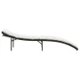Tumbonas con cojines 2 unidades ratán sintético negro by , Loungers - Ref: Foro24-3277301, Price: 232,61 €, Discount: %