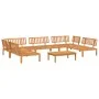 Set de sofás de palets de jardín 6 pzas madera maciza de acacia by , Outdoor sofas - Ref: Foro24-3209440, Price: 711,86 €, Di...