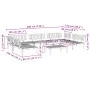 Set de sofás de palets de jardín 6 pzas madera maciza de acacia by , Outdoor sofas - Ref: Foro24-3209440, Price: 711,86 €, Di...