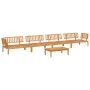 Set de sofás de palets de jardín 5 pzas madera maciza de acacia by , Outdoor sofas - Ref: Foro24-3209437, Price: 578,37 €, Di...
