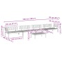 Set de sofás de palets de jardín 5 pzas madera maciza de acacia by , Outdoor sofas - Ref: Foro24-3209437, Price: 626,47 €, Di...