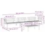 Set de sofás de palets de jardín 4 pzas madera maciza de acacia by , Outdoor sofas - Ref: Foro24-3209435, Price: 473,62 €, Di...