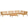 Set de sofás de palets de jardín 5 pzas madera maciza de acacia by , Outdoor sofas - Ref: Foro24-3209442, Price: 622,90 €, Di...