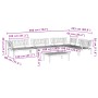 Set de sofás de palets de jardín 5 pzas madera maciza de acacia by , Outdoor sofas - Ref: Foro24-3209442, Price: 647,66 €, Di...