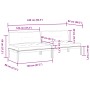 Sofás centrales de palets jardín y cojines 2 uds madera acacia by , Outdoor sofas - Ref: Foro24-3209482, Price: 410,88 €, Dis...