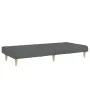 Zweiplätziges Schlafsofa mit dunkelgrauem Hocker. von , Sofas - Ref: Foro24-3258086, Preis: 321,03 €, Rabatt: %