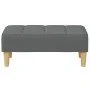 Zweiplätziges Schlafsofa mit dunkelgrauem Hocker. von , Sofas - Ref: Foro24-3258086, Preis: 321,03 €, Rabatt: %