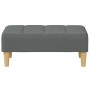 Zweiplätziges Schlafsofa mit dunkelgrauem Hocker. von , Sofas - Ref: Foro24-3258086, Preis: 313,41 €, Rabatt: %