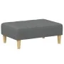 Zweiplätziges Schlafsofa mit dunkelgrauem Hocker. von , Sofas - Ref: Foro24-3258086, Preis: 321,03 €, Rabatt: %