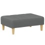 Zweiplätziges Schlafsofa mit dunkelgrauem Hocker. von , Sofas - Ref: Foro24-3258086, Preis: 313,41 €, Rabatt: %