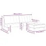 Zweiplätziges Schlafsofa mit dunkelgrauem Hocker. von , Sofas - Ref: Foro24-3258086, Preis: 321,03 €, Rabatt: %