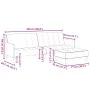 Zweiplätziges Schlafsofa mit dunkelgrauem Samt-Hocker. von , Sofas - Ref: Foro24-3258099, Preis: 334,01 €, Rabatt: %