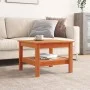 Mesa de centro madera maciza de pino marrón cera 55x55x40 cm by , Coffee table - Ref: Foro24-847175, Price: 56,99 €, Discount: %