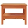 Mesa de centro madera maciza de pino marrón cera 55x55x40 cm by , Coffee table - Ref: Foro24-847175, Price: 56,99 €, Discount: %