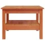 Mesa de centro madera maciza de pino marrón cera 55x55x40 cm by , Coffee table - Ref: Foro24-847175, Price: 56,99 €, Discount: %