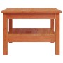 Mesa de centro madera maciza de pino marrón cera 55x55x40 cm by , Coffee table - Ref: Foro24-847175, Price: 57,75 €, Discount: %