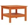 Mesa de centro madera maciza de pino marrón cera 55x55x40 cm by , Coffee table - Ref: Foro24-847175, Price: 56,99 €, Discount: %