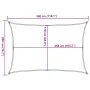 Toldo de vela poliéster oxford 100% gris claro 3x2 m de , Sombrillas - Ref: Foro24-4000535, Precio: 31,39 €, Descuento: %