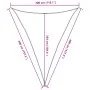 Toldo de vela poliéster oxford 100% arena 3x4x4 m de , Sombrillas - Ref: Foro24-4000935, Precio: 27,32 €, Descuento: %