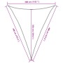 Toldo de vela poliéster oxford 100% arena 3x4x4 m by , Umbrellas - Ref: Foro24-4000935, Price: 26,35 €, Discount: %