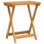 Mesa de jardín plegable madera maciza de acacia 50x36x60 cm by , Garden tables - Ref: Foro24-364895, Price: 49,39 €, Discount: %