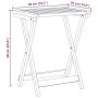 Mesa de jardín plegable madera maciza de acacia 50x36x60 cm by , Garden tables - Ref: Foro24-364895, Price: 49,39 €, Discount: %