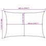 Toldo de vela poliéster oxford 100% arena 6x4 m by , Umbrellas - Ref: Foro24-4000577, Price: 73,71 €, Discount: %