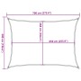 Toldo de vela poliéster oxford 100% arena 7x5 m by , Umbrellas - Ref: Foro24-4000580, Price: 99,81 €, Discount: %