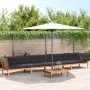 Set de sofás de palets de jardín y cojines 5 pzas madera acacia by , Outdoor sofas - Ref: Foro24-3209505, Price: 983,69 €, Di...