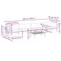 Garten-Palettensofa-Set mit 5-teiligen Kissen aus Akazienholz. von , Outdoor-Sofas - Ref: Foro24-3209505, Preis: 983,69 €, Ra...