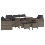 Set de muebles de jardín 6 pzas y cojines ratán sintético gris by , Garden sets - Ref: Foro24-3213551, Price: 482,10 €, Disco...