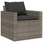 Gartenmöbel-Set, 6-teilig, mit grauen Polstern aus synthetischem Rattan. von , Gartensets - Ref: Foro24-3213551, Preis: 511,1...