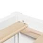 Solid white pine wood bed frame 150x200 cm by , Beds and slatted bases - Ref: Foro24-3282373, Price: 216,06 €, Discount: %