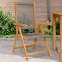 Sillas de jardín 2 uds madera maciza acacia polipropileno gris by , Garden chairs - Ref: Foro24-367655, Price: 174,57 €, Disc...